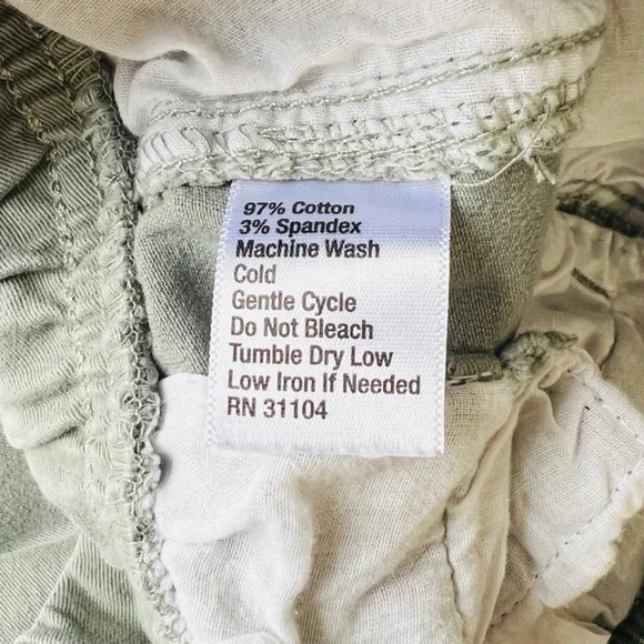 2 Pairs of Joggers Old Navy Gray and Red Camel Green Drawstring Mens Size Medium - Picture 8 of 9